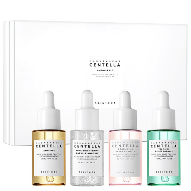 Набор средств с центеллой Skin1004 Madagascar Centella Ampoule Kit, фото 1 Набор средств с центеллой Skin1004 Madagascar Centella Ampoule Kit, фото 1